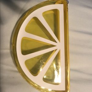 Lemon makeup bag